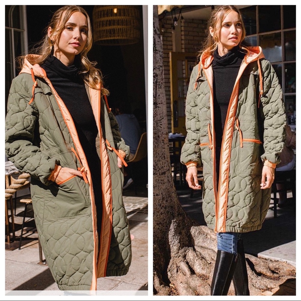 #08 Boho Fabulous Quilted Sewing Padding Coat - Picture 5 of 5